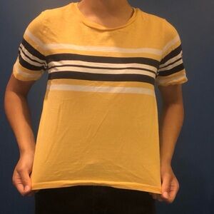 Yellow Striped Shirt
